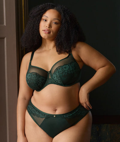 Sculptresse Josephine Full Cup Underwired Bra - Forest Green