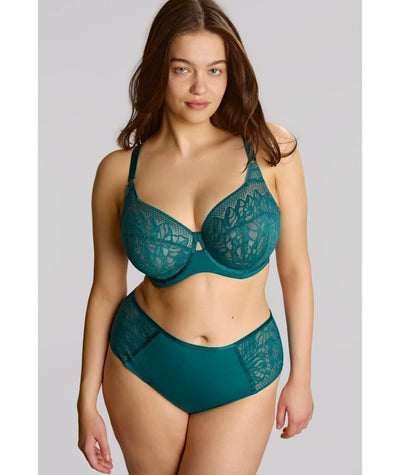 Sculptresse Sophia Underwired Full Cup Bra - Teal Blue