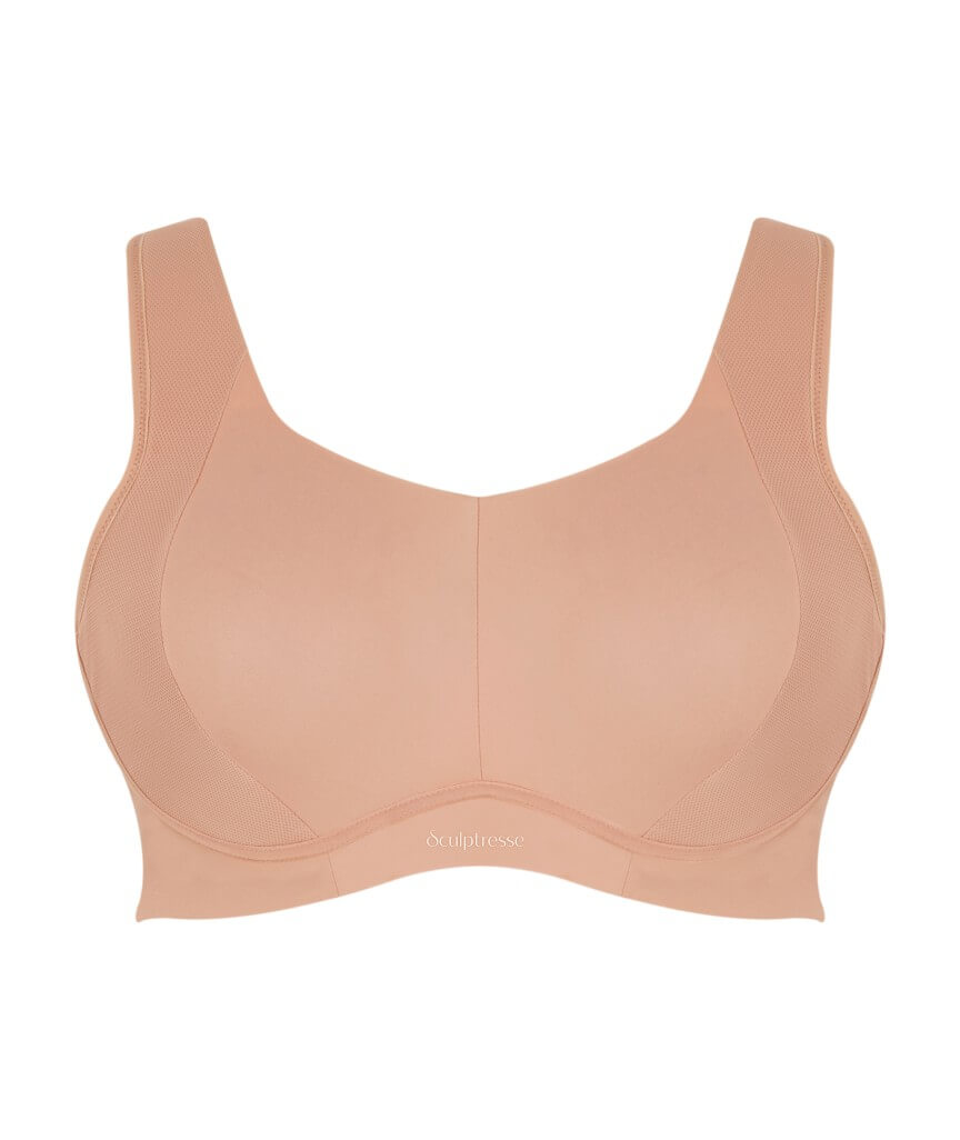 Sculptresse Thrive Non Padded Underwired Sports Bra - Dusty Rose