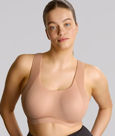 Sculptresse Thrive Non Padded Underwired Sports Bra - Dusty Rose