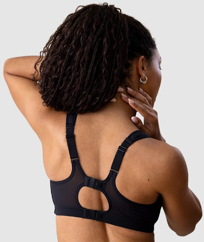 Shock Absorber Active Multisport Wire-Free Padded Support Bra - Black Bras 