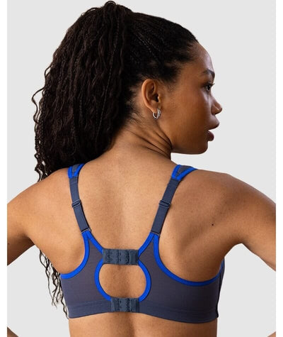 Shock Absorber Active Multisport Wire-Free Padded Support Bra - Dark Grey Bras 