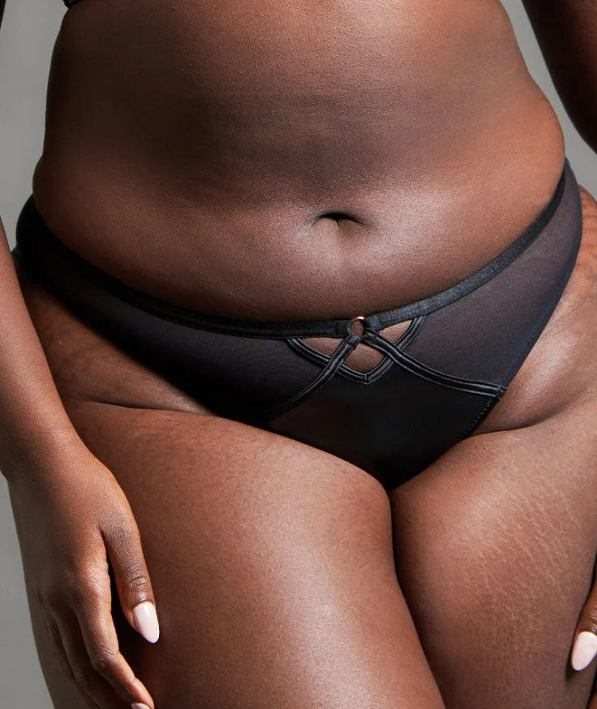 Scantilly Scandal Brazilian Brief - Black 
