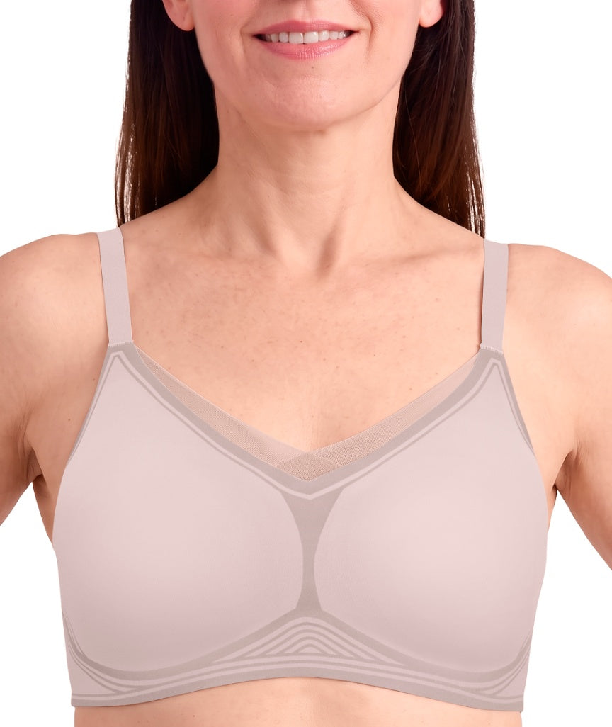 Amoena Wave Magic Non-Wired Bra - Light Mauve 