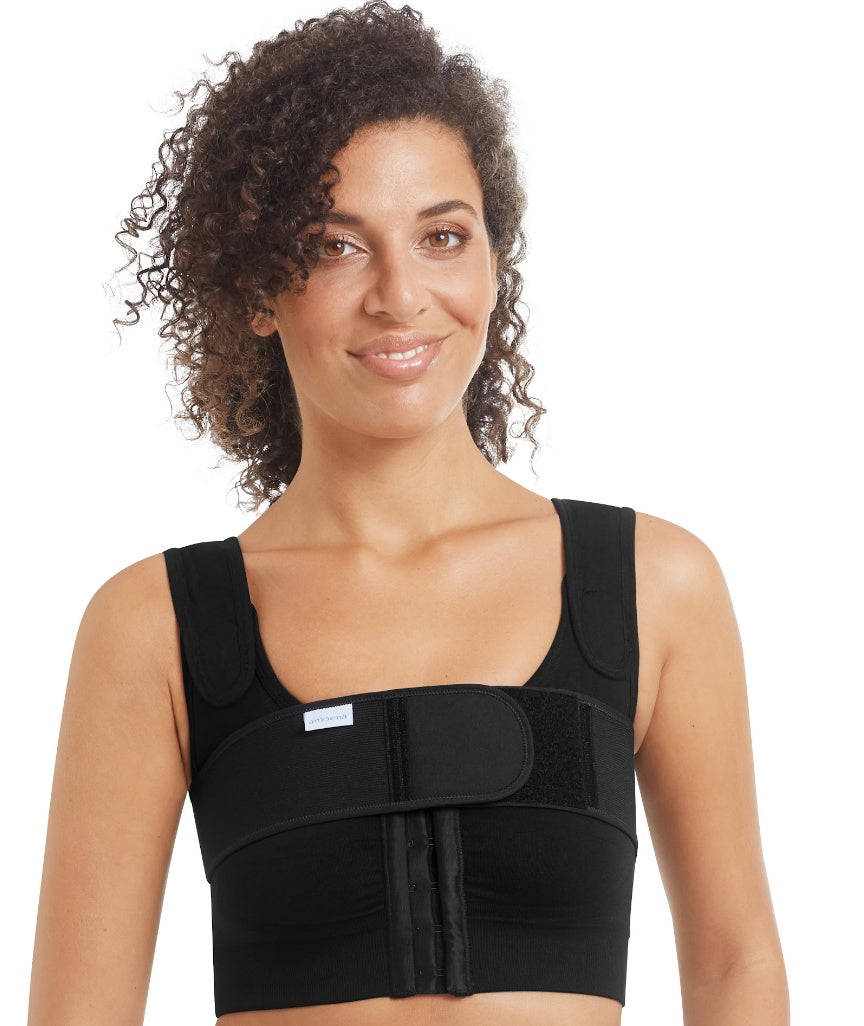 Amoena Sina Post Surgery Bra - Black 