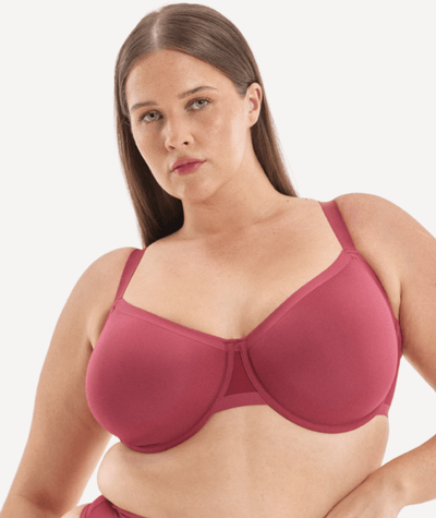 Nala Bio Balconette Bra - Burnt Fig – 10E