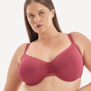 Nala Bio Balconette Bra - Burnt Fig