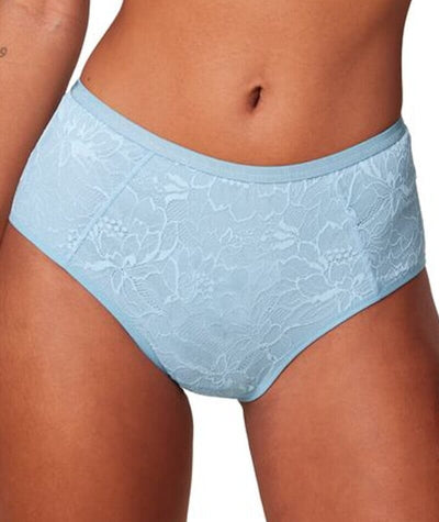 Triumph Amourette Charm Considered Maxi Brief - Blue Knickers 