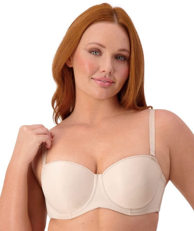 Triumph Beautiful Silhouette Strapless Convertible Bra - Nude Bras 