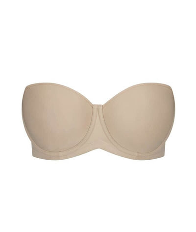 Triumph Beautiful Silhouette Strapless Convertible Bra - Nude Bras 