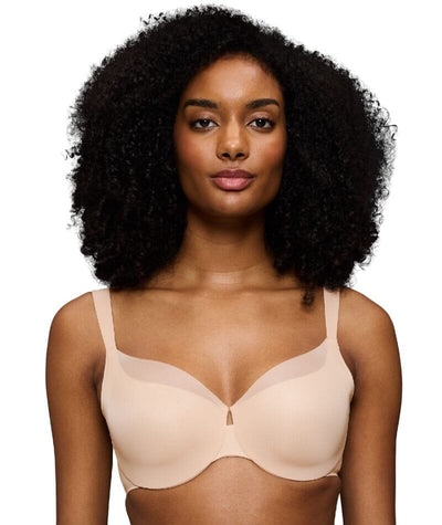 Triumph Body Make-up Illusion Cuvre Underwired Bra - Nude Beige Bras 