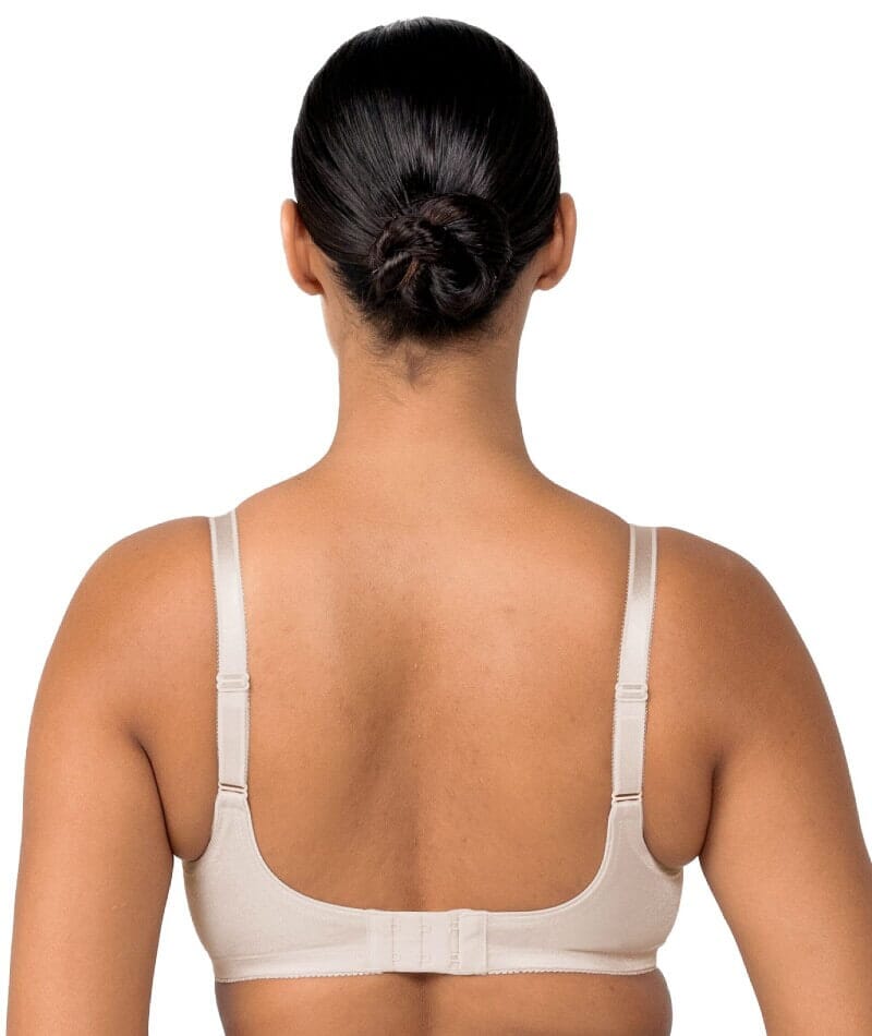 Triumph Embroidered Minimizer Bra - Fawn Bras 