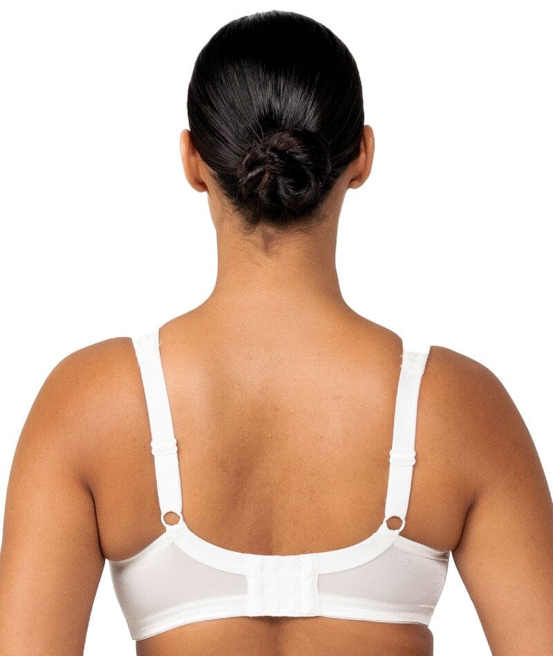 Triumph Endless Comfort Soft Cup Wirefree Bra - White Bras 