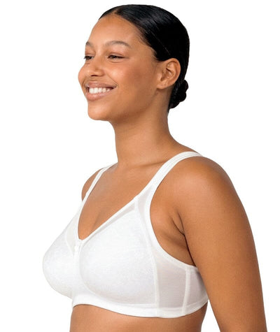 Triumph Endless Comfort Soft Cup Wirefree Bra - White Bras 