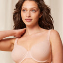 Triumph Harmony Spotlight Underwired Minimizer Bra - Fig Pink