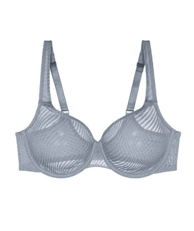 Triumph Harmony Spotlight Underwired Minimizer Bra - Eggshell Blue Bras 