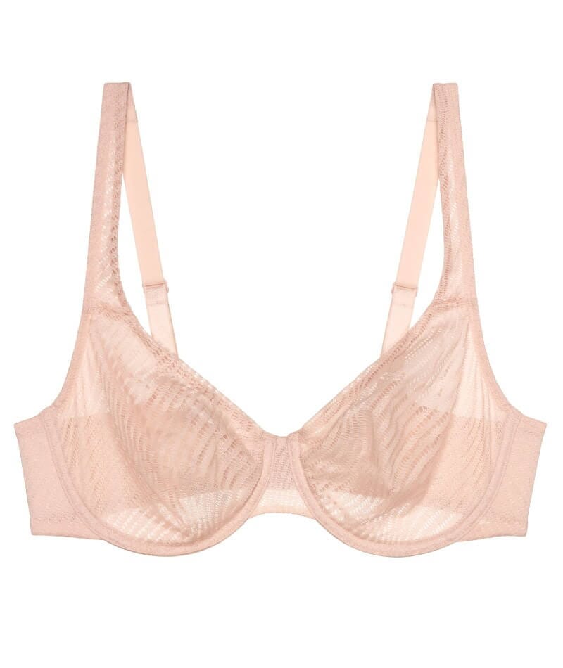 Triumph Harmony Spotlight Underwired Padded Minimizer Bra - Fig Pink