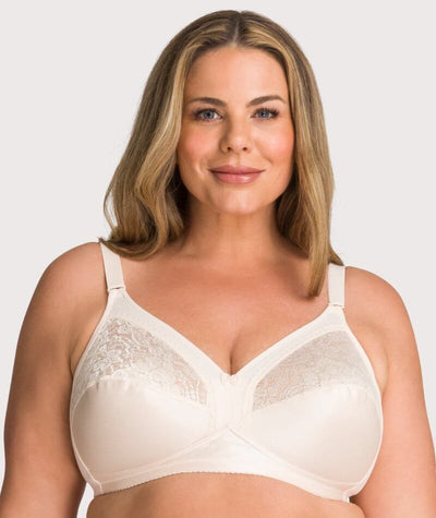 Triumph Kiss of Cotton Wire-free Bra - Fresh Powder – 12B