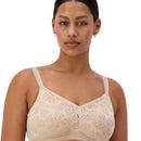 Triumph Lacy Minimiser Wire-Free Bra - New Beige