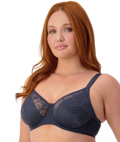 Triumph Lacy Minimizer 2 Pack Bra - Nuit/Amethyst Bras 