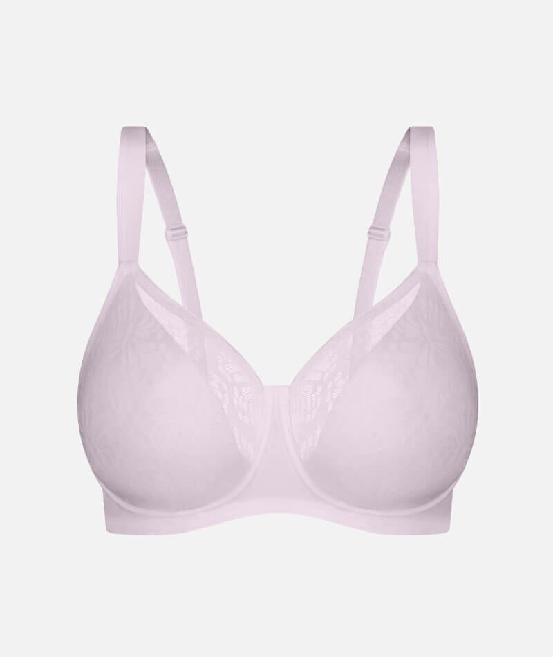 Triumph Lacy Minimizer 2 Pack Bra - Opale/Crocus Bras 