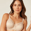 Triumph Lacy Minimizer Bra - New Beige
