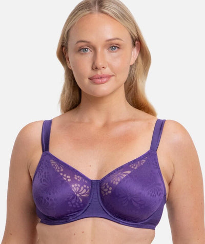 Triumph Lacy Minimizer Bra - Prussian Blue – 16F