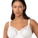 Triumph Lacy Minimizer Bra - White