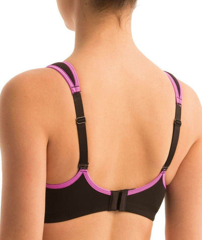 Triumph Triaction Endurance Underwired Padded Sports Bra - Black