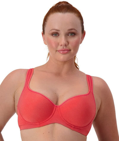 Triumph Triaction Racerback 2 Pack - Orange - Dark Combination Bras 