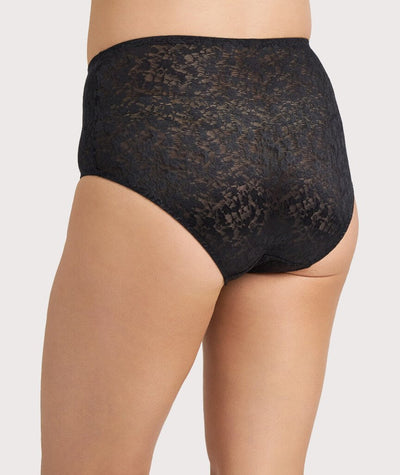 Underbliss Lace Full Brief - Black