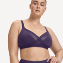 Nala Maternity Support Wirefree Bralette Bra - Mulberry