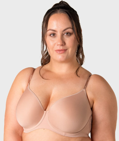 Evolve Effortless Sculpt T-Shirt Flexi-Wired Bra - Cashmere – 12D