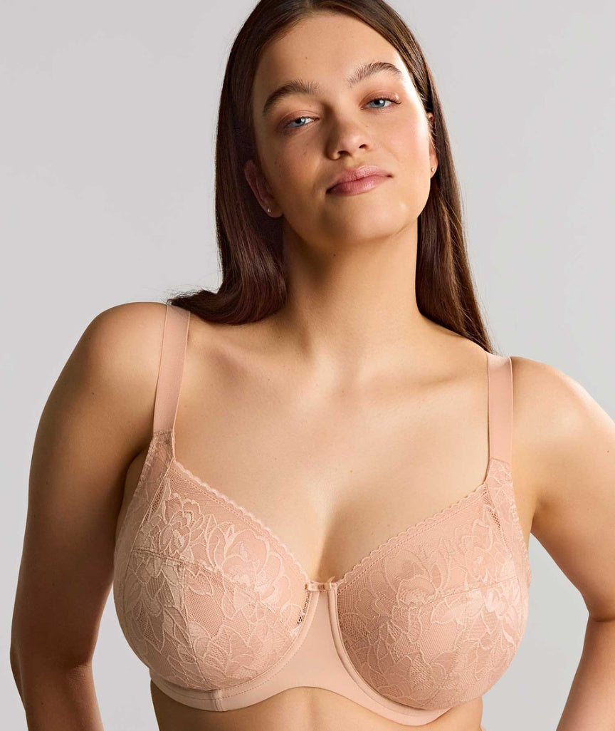 Sculptresse Dream Comfort Full Cup Underwired Bra - Cameo Rose 