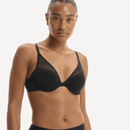 Nala Mesh Moment Underwire Bra - Licorice