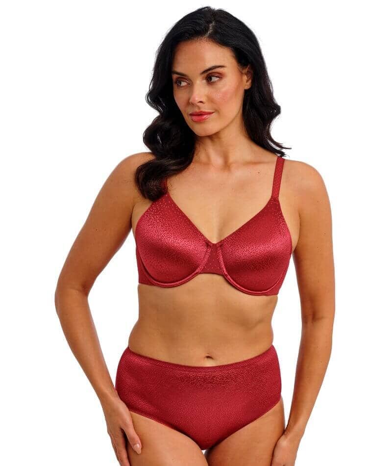 Wacoal Back Appeal Underwired Bra - Regina Red Bras 