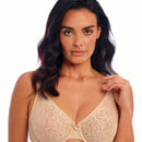 Wacoal Halo Lace Moulded Underwire Bra - Nude