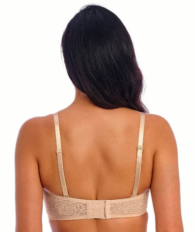 Wacoal Halo Lace Strapless Bra - Nude Bras 