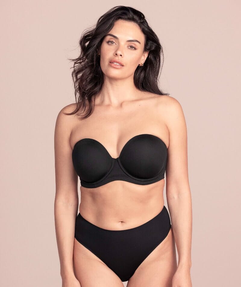 Wacoal Red Carpet Strapless Underwire Bra - Black Bras 