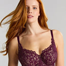Panache Allure Underwired Full Cup Bra - Plum