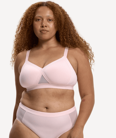 Nala Padded Support Wirefree Bralette Bra - Strawberries & Cream – 10C