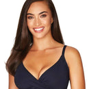 Sea Level Essentials Twist Front DD-E Cup Bikini Top - Night Sky Navy