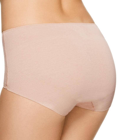 Jockey No Panty Line Promise Next Generation Cotton Full Brief - Silk Beige Knickers 