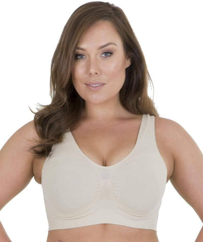 Sonsee High Back Comfort Bra - Nude Bras 