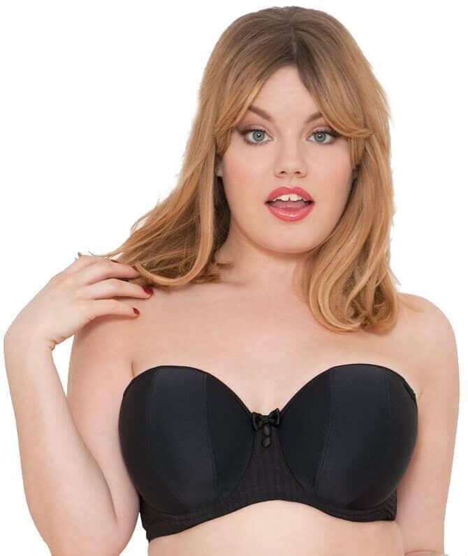 Curvy Kate Luxe Strapless Bra - Black Bras 