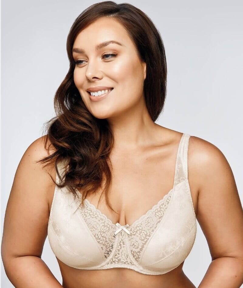 Playtex Secrets Floral Delustre Bra -Beige – Big Girls Don't Cry (Anymore)