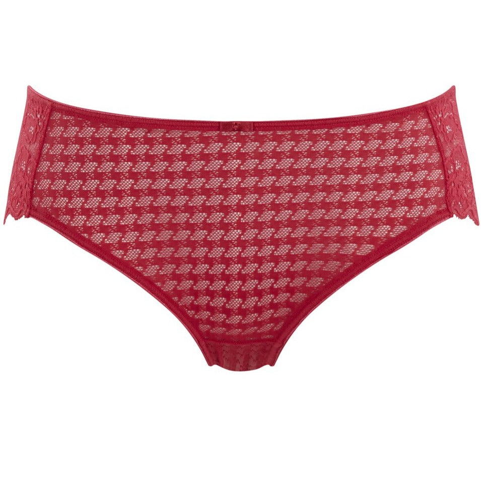Panache Envy Brief - Cyber Red Knickers 