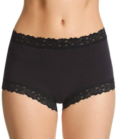 Jockey Parisienne Cotton Full Brief - Black Knickers 