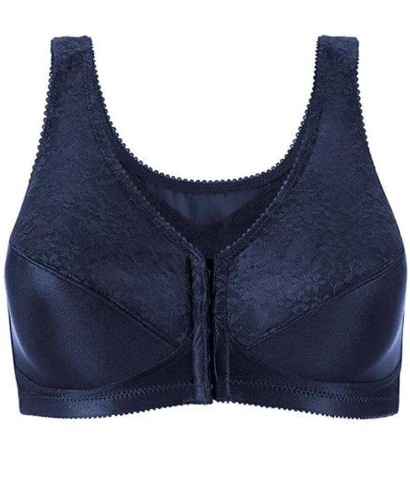 Exquisite Form Fully Front Close Wire-Free Posture Bra With Lace - Nav –  Big Girls Don't Cry (Anymore)