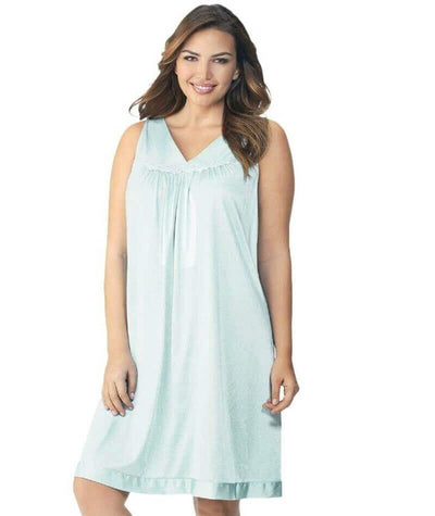 Exquisite Form Short Gown Plus - Azure Mist Sleep 